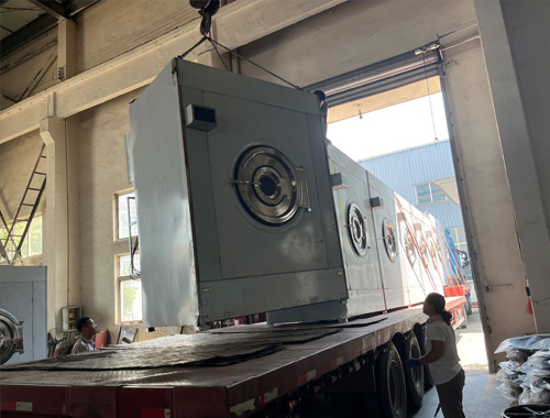 高溫持續(xù)不斷，海鑫機電工業(yè)洗衣機廠家炎炎夏日搶發(fā)貨